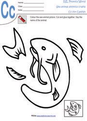 catfish-sea-animal-craft-worksheet